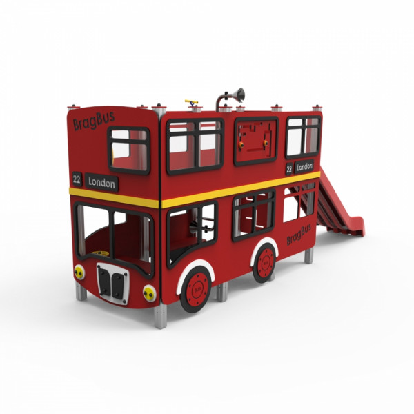 Le bus anglais aire de jeux pour enfant Ovalequip