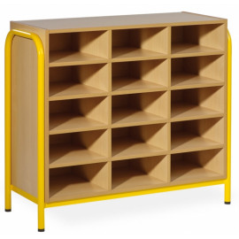 armoire 15 cases mobilier scolaire Ovalequip
