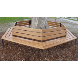 Diamètre intérieur 2600 mm Banc tour d'arbre mobilier urbain bancs proposé par ovalequip