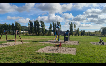 Chantier aire de jeux Saint loup Ovalequip collectivités