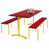 Table de restauration mobilier scolaire Ovalequip